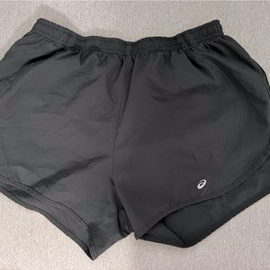 Women’s ASICS running shorts, size small